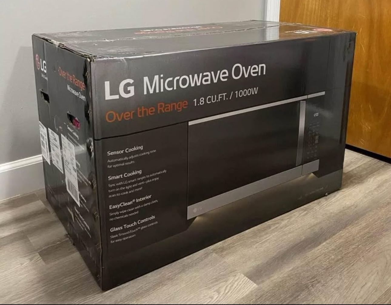Brand NEW *** LG 1.8-cu Ft 1000 Watt 29.88-in Over-the-range Microwave