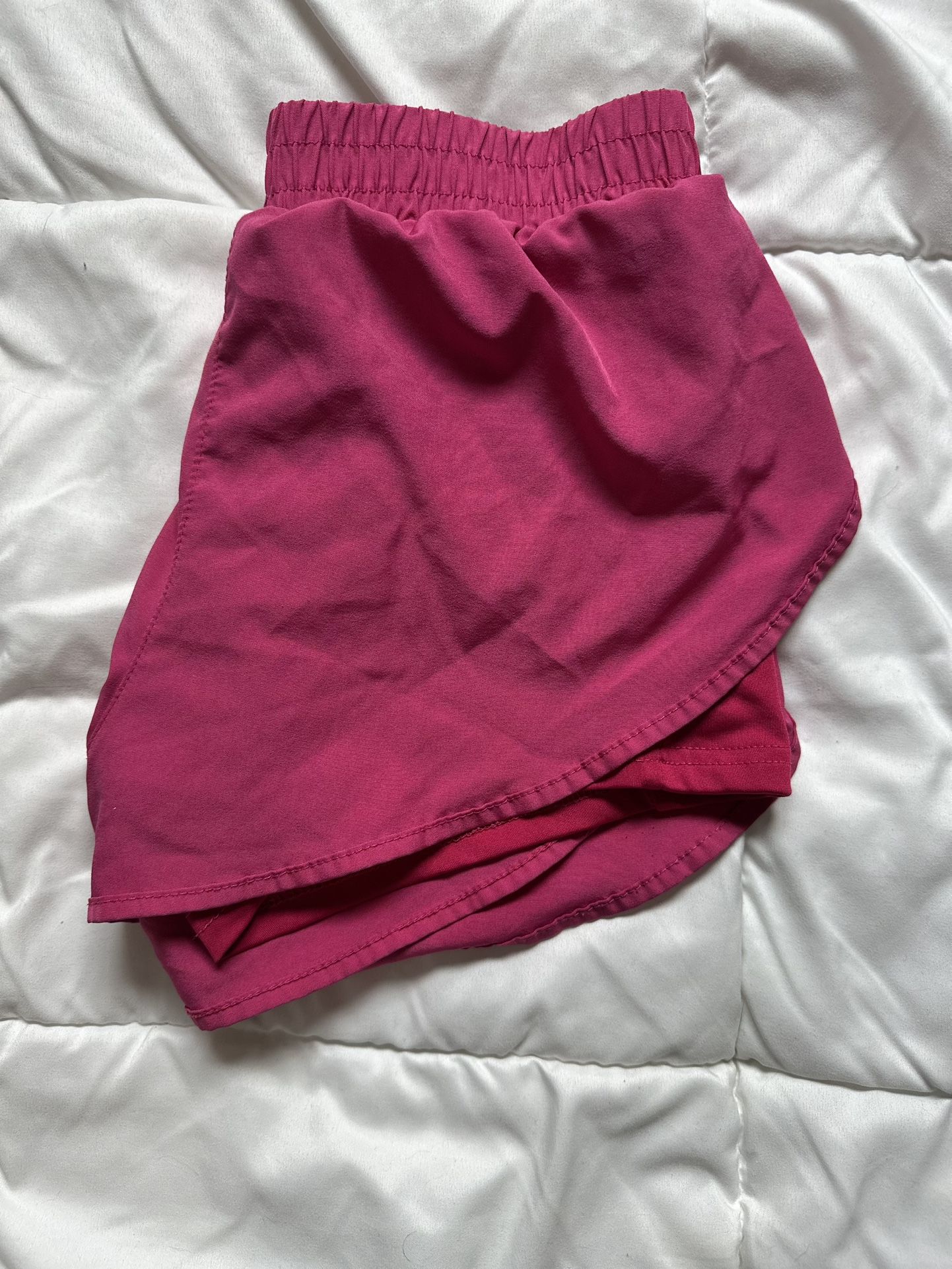 Pink Athletic Shorts W/ Liner