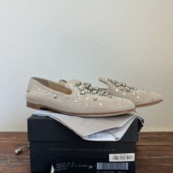 Giuseppe Zanotti Women's Studded Slippers (38)