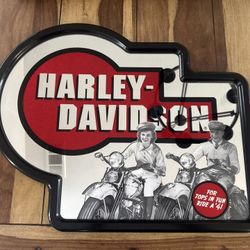 RARE HARLEY DAVIDSON WALL MIRROR MAN CAVE