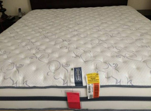 Full size new thick pillow top can deliver