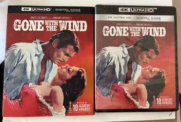 BRAND NEW SEALED Gone With the Wind 4K UHD Blu-ray-Digital-Slipcover