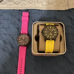 Reloj Fossil Perfecta Condiciones Dos Veces Se Uso 