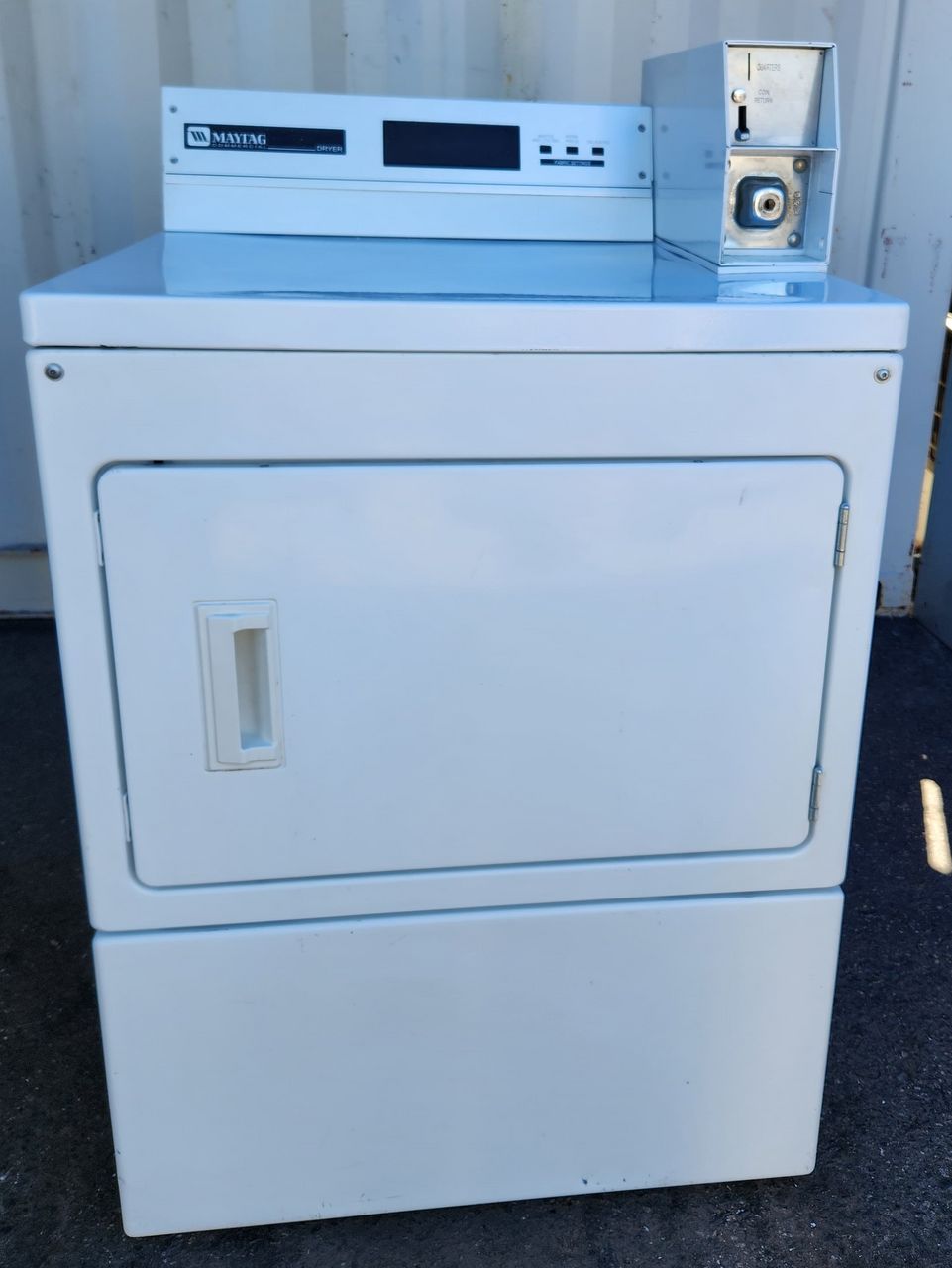 Refurbished Maytag MDG17PDAWW1 Coin Operated Front Load Gas Dryer