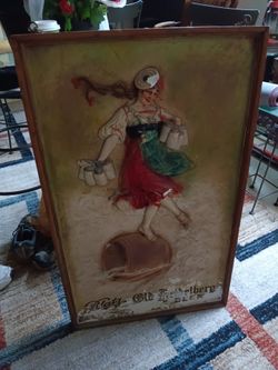 Vintage Advertising.  Very old Blatz sign.