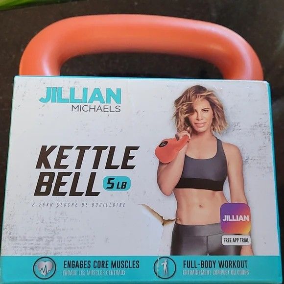 Jillian Michaels 5 Lb Kettlebell Weight