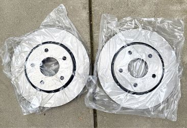 New - 2008-2016 Dodge Grand Caravan / Chrysler Town & Country FRONT BRAKE ROTORS