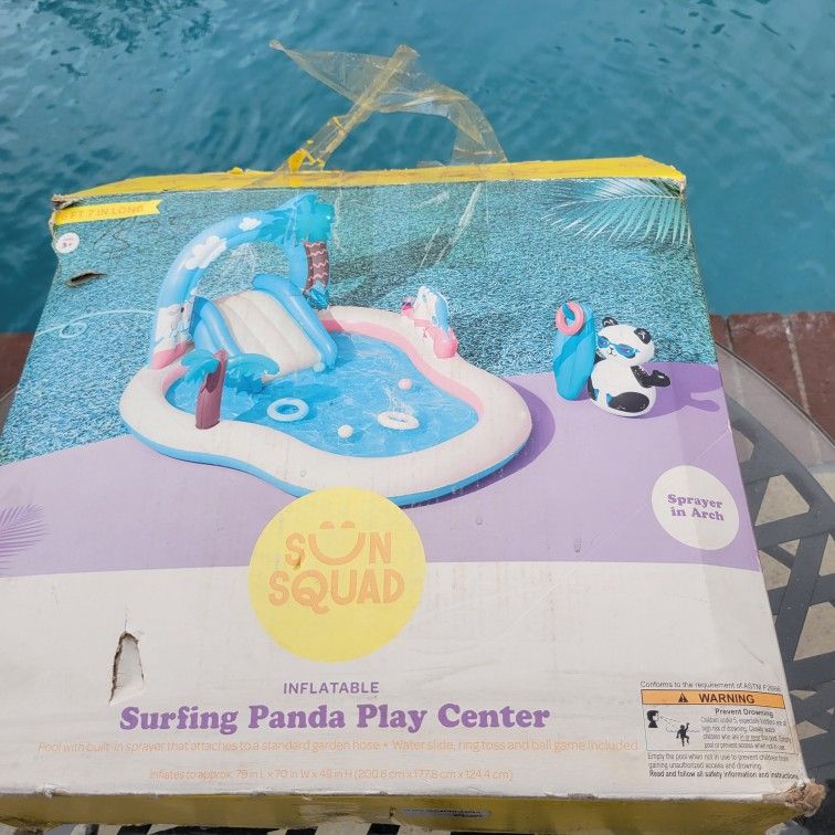 Surfing Panda Play Center Pool
