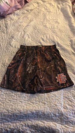 Eric Emmanuel Camo Shorts Size YL