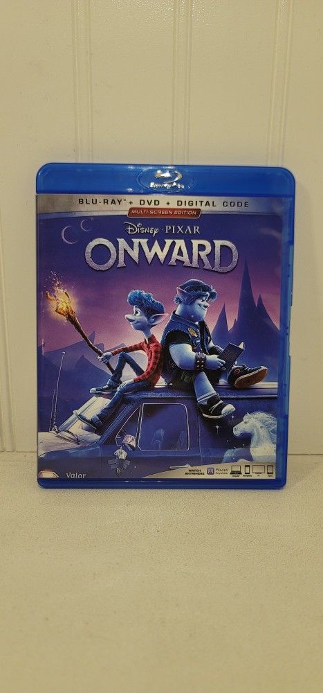 $5 DISNEY BLU RAY MOVIE. ONWARD. BLU RAY ONLY. NO DIGITAL. $5 OR TRADE FOR A MOVIE TITLE I DO NOT ALREADY OWN.