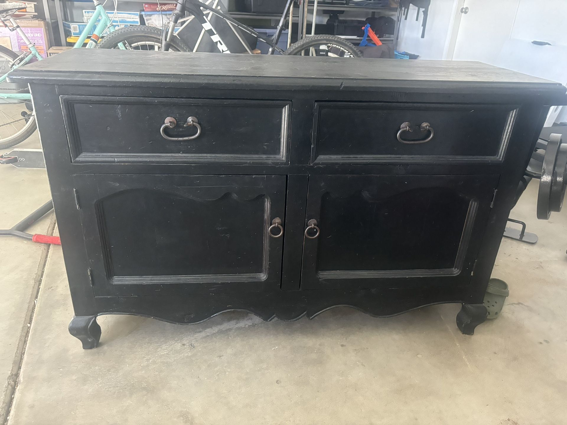 All Wood Entry Table