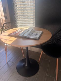 Table and chairs