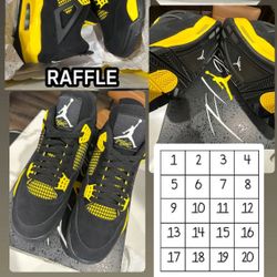 JORDAN 4 YELLOW THUNDER