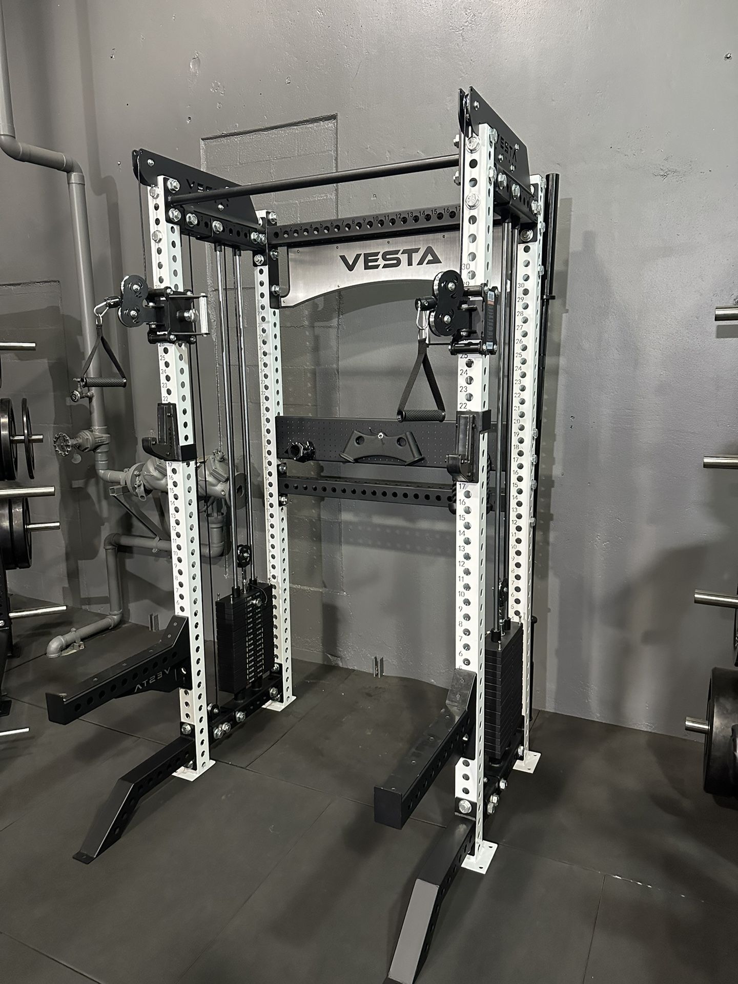 Vesta Fitness PRO SERIES Ultimate Half Rack Functional Trainer/Gym Equipment/ Home Gym/ Fitness/FREE DELIVERY 🚚