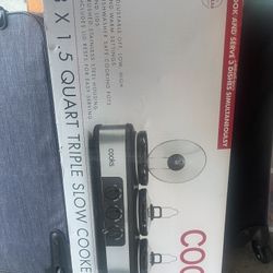 Triple Slow Cooker