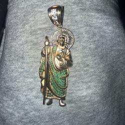 San Judas 14k gold