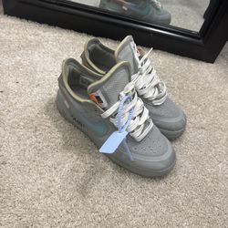 Custom Dirty Gradient Off White 1s