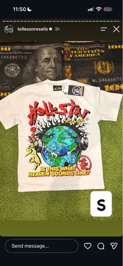 Hellstar Records Graphic T-Shirt Size Small