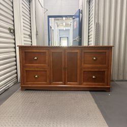 Solid Wood Sideboard File Cabinet / Dresser Credenza