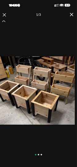 NEW cedar planters