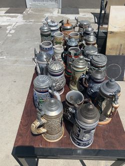 Steins 20.00 each. TODAY ONLY!!!!