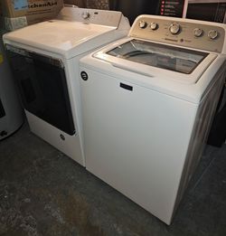 MAYTAG LOADER WASHER AND DRYER SET.......$ 500