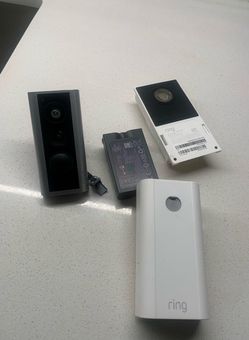 Peephole ring camera