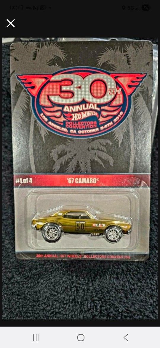 Hot Wheels Convention 67 Camaro