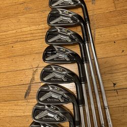 TaylorMade M2 Iron Set - 4-PW + A / 8 clubs total / Steel Shafts / Stiff Flex