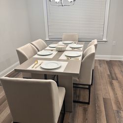Dining Set w 6 chairs