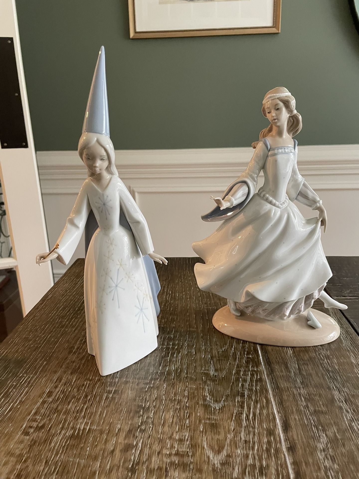 Lladro Figurines In Like New Condition