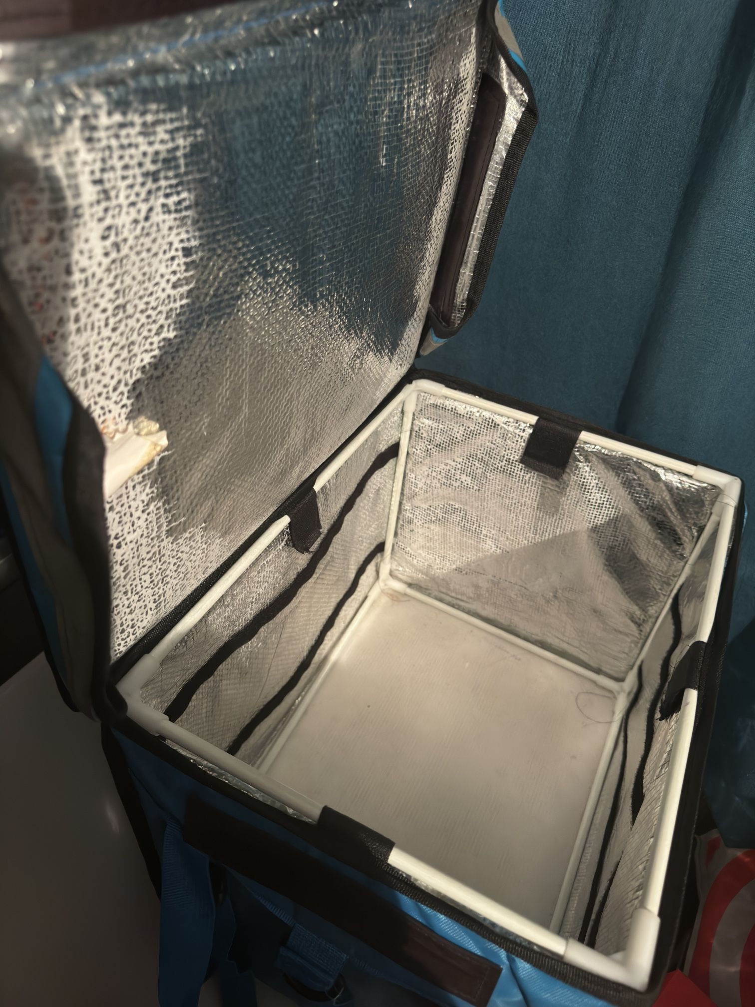 Waterproof Food delivery bag(48L)(44cmLx32cmWx35cmH),No flaws!