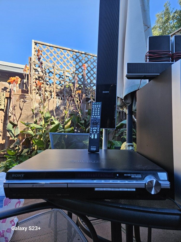 Sony Home Theater System 5 Speaker
