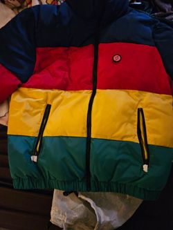 Jordan 1 j balvin with custom puff jacket