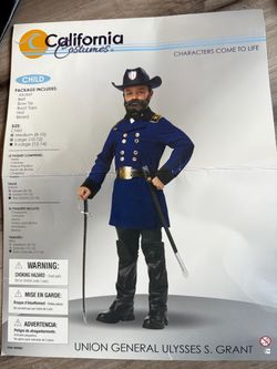 Union General Ulysses Grant Costume - Boys