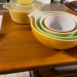 Vintage Pyrex Miscellaneous Faded Assortment 