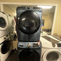 Samsung Blue Front Load Set