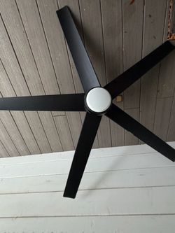 Ceiling fan black
