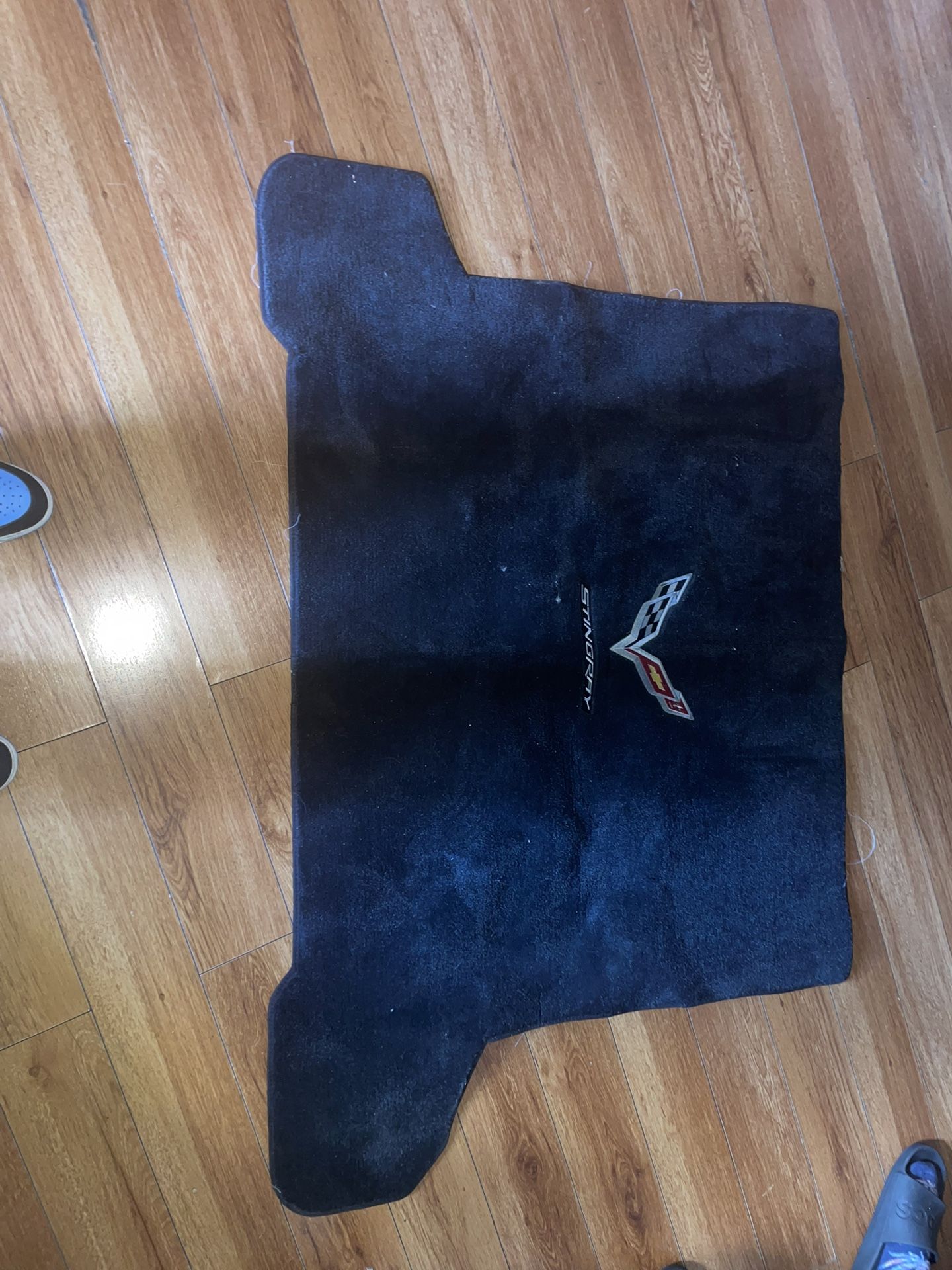 C7 corvette mat for trunk and C5 corvette subwoofer