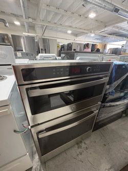 GE Profile Stainless Steel Combination Wall Oven