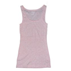 Vintage Classic Old Navy Women’s Ribbed Speckled Pink Perfect Tank Medium NWT