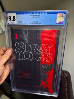 Awesome 👏!! Stray Dogs #1 CGC 9.8 (2021) - 1st Print, Cover A, White Pages !