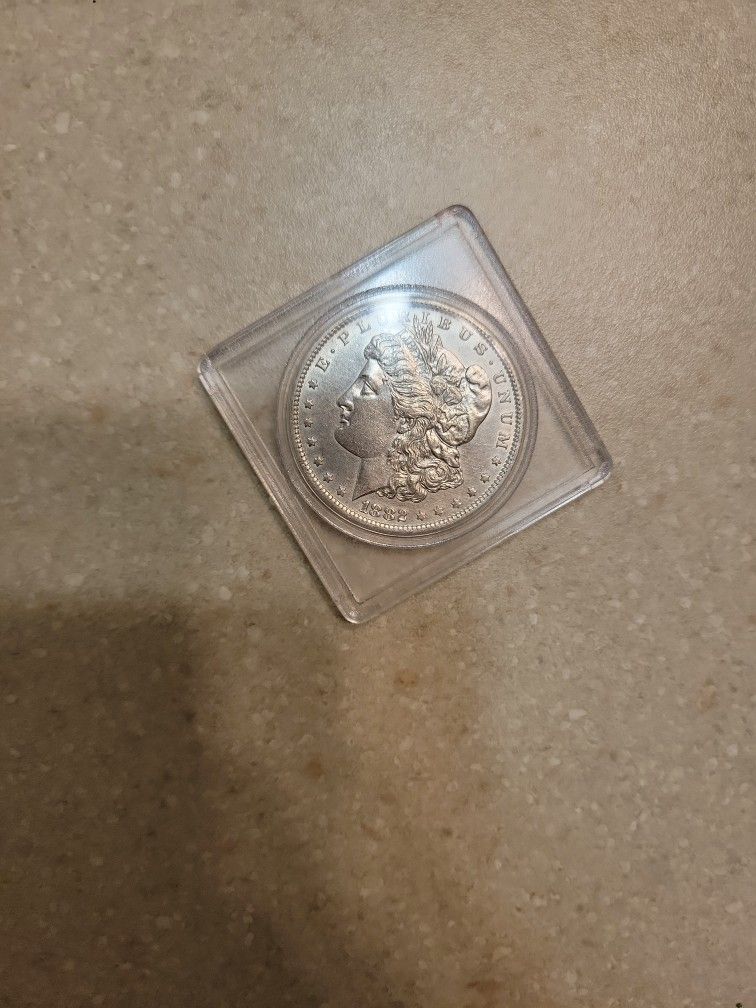 1882 O Morgan Silver Dollar