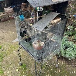 Big Bird Cage on Stand