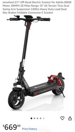 ELECTRIC SCOOTER (RETAIL OVER $600)!