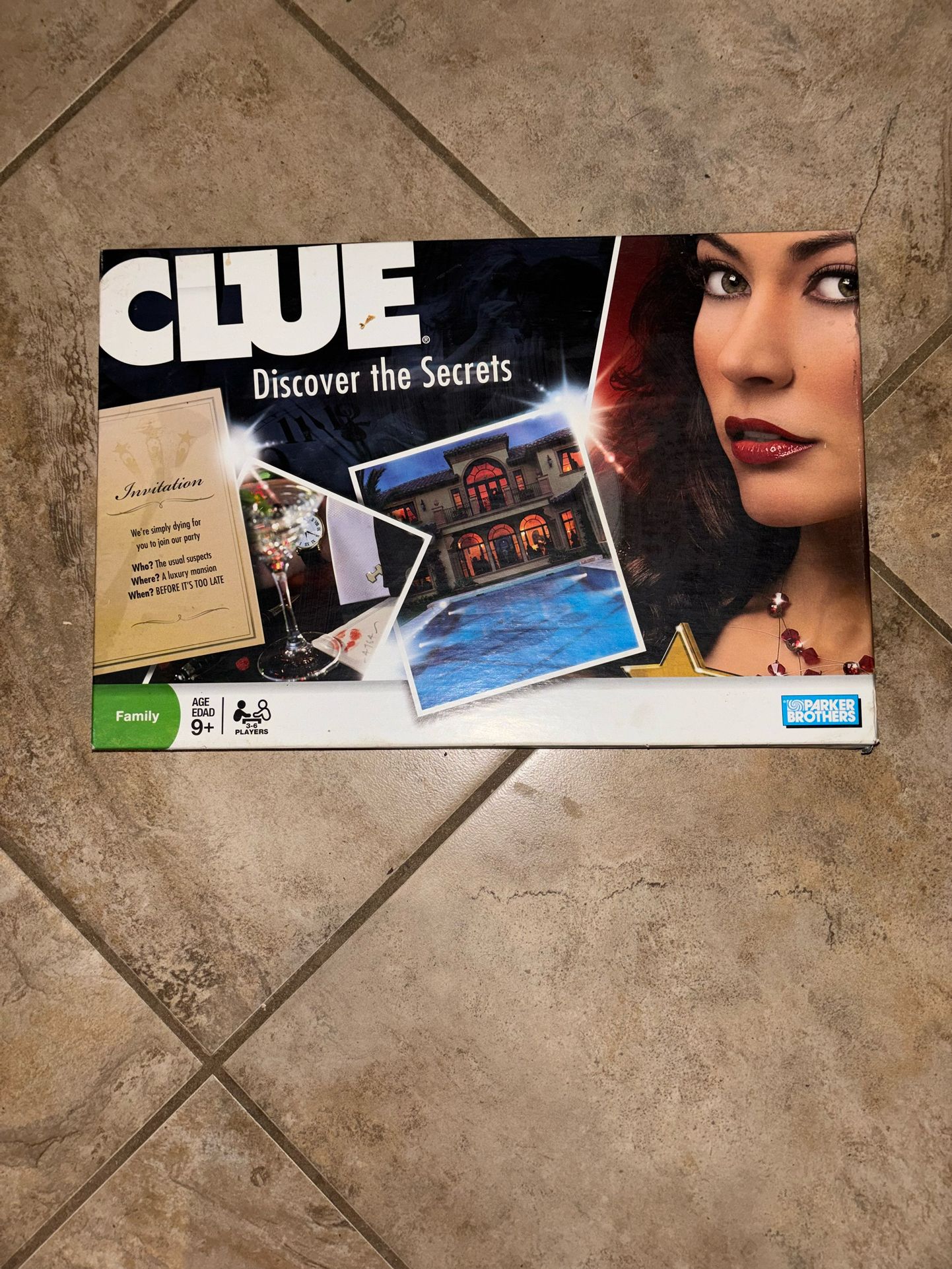 Clue Board game Set 2008 Edition 