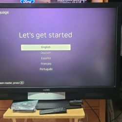 42" VIZIO With Remote And Firestick Or Roku 