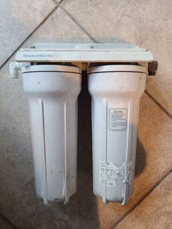 WaterWorks double filter water system with brand new filters