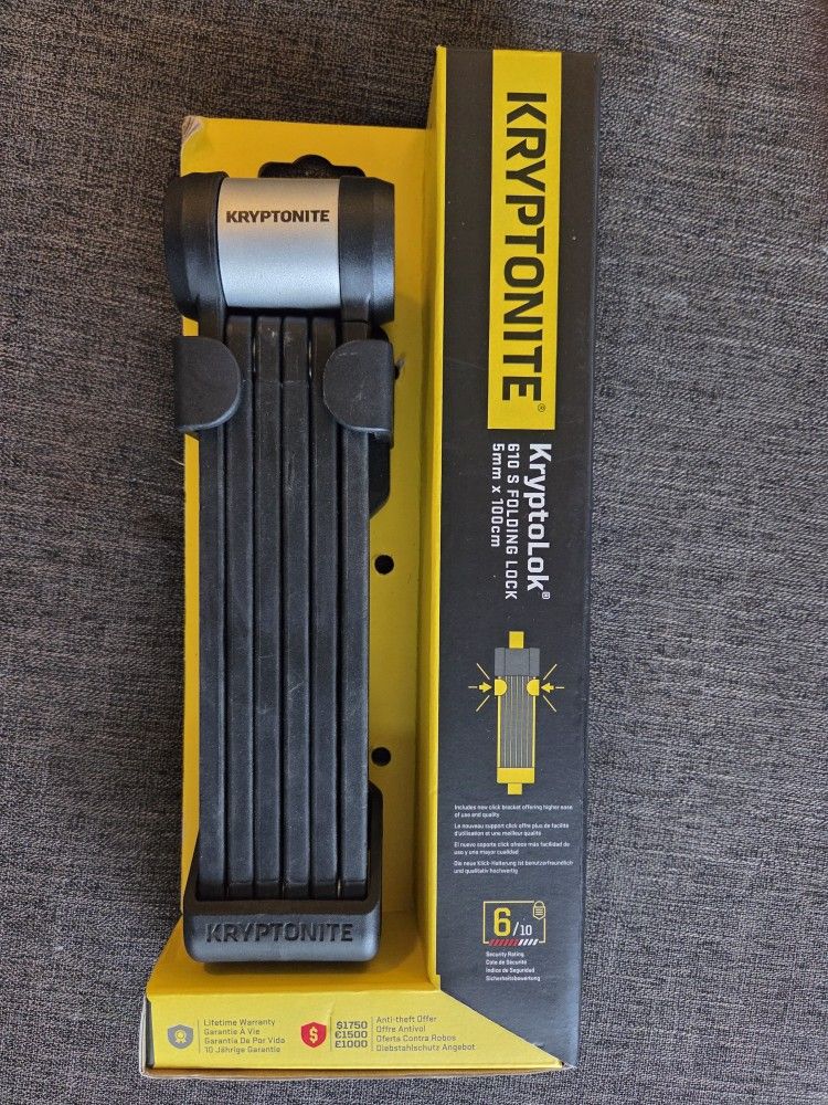 Kryptonite KryptoLok 610 S Folding Lock