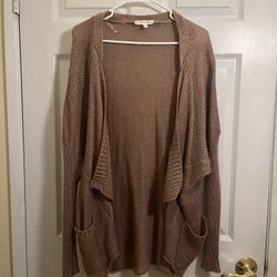 Blush Knit Long Cardigan 